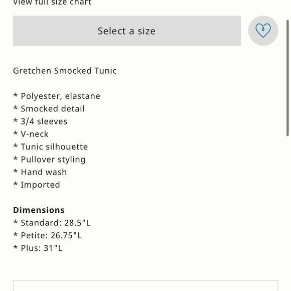 Anthropologie Gretchen Smocked Tunic Medium - Picture 4 of 10